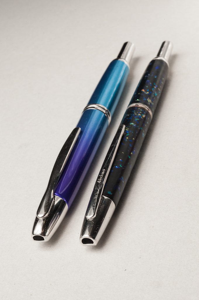 Pilot Vanishing Point Fountain Pen - Stripes - Medium