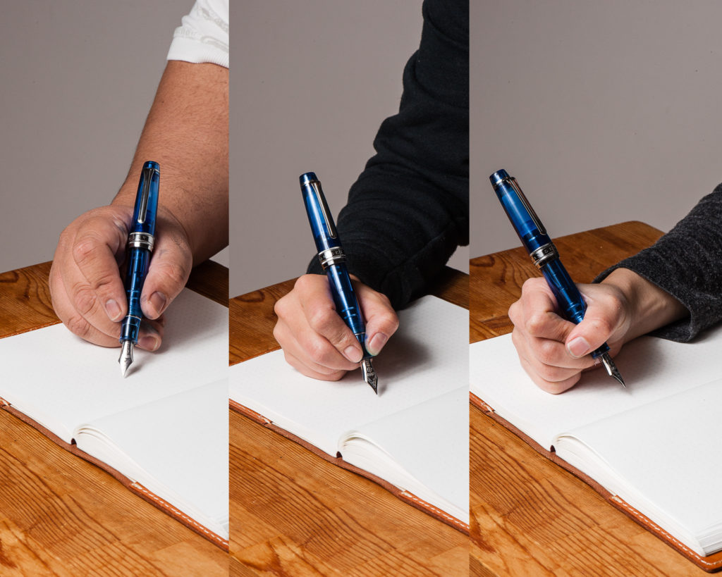 Review: Sailor Professional Gear King of Pen (Sky, Broad Cursive Italic  Nib) – Hand Over That Pen
